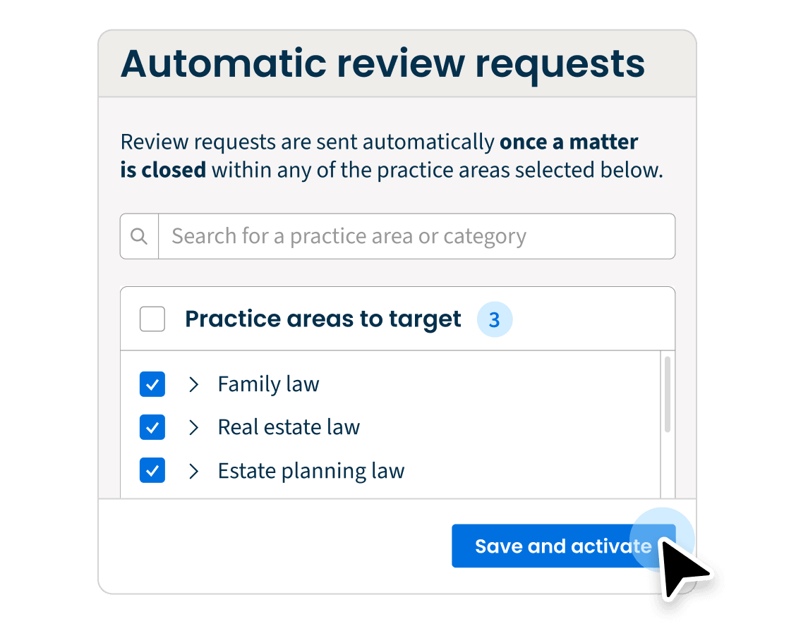 Reputation Management - Automated review requests
