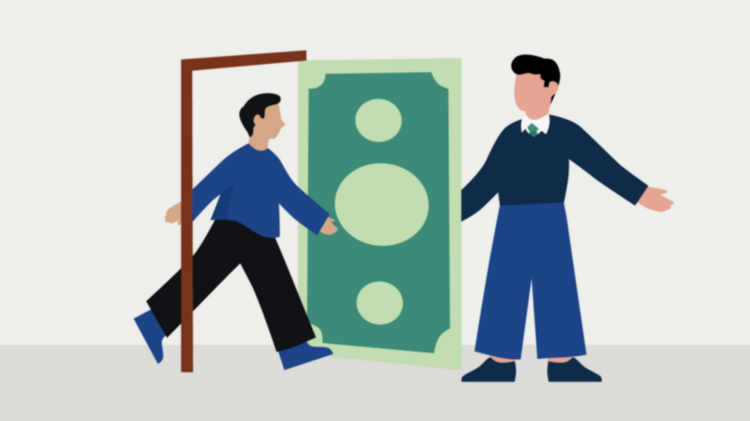 Two consultant lawyers working at a fee-sharing firm