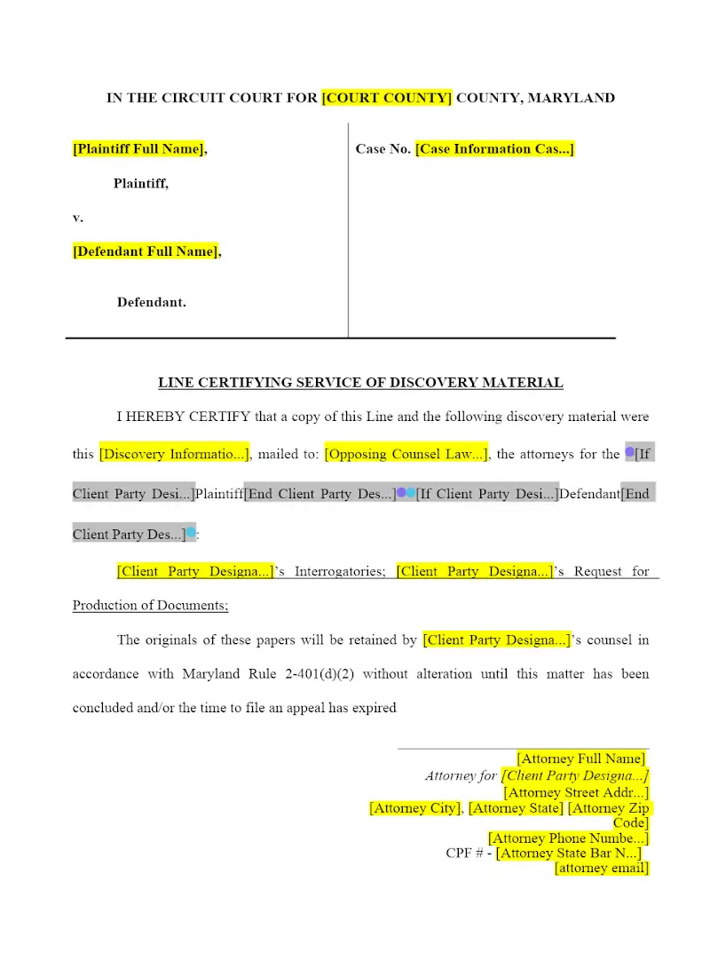 Form Interrogatories - Personal Injury