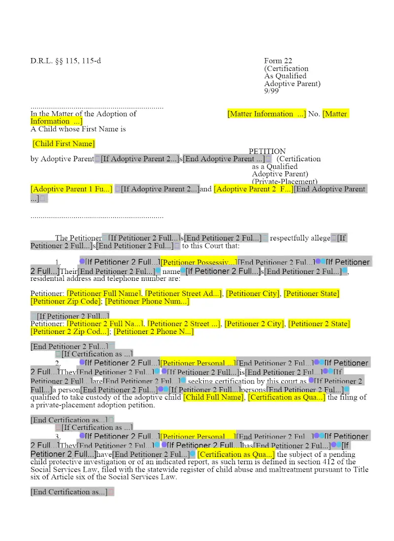 Petition (Certification as a Qualified Adoptive Parent) (22)