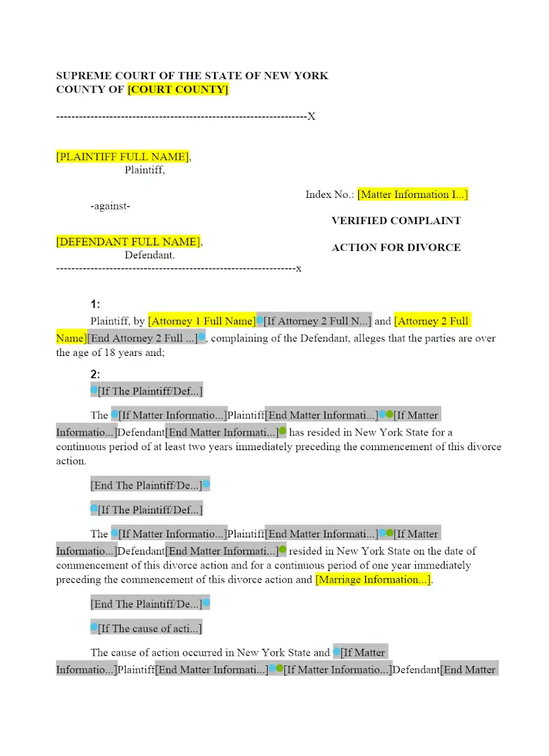 Verified Complaint (UD-2)