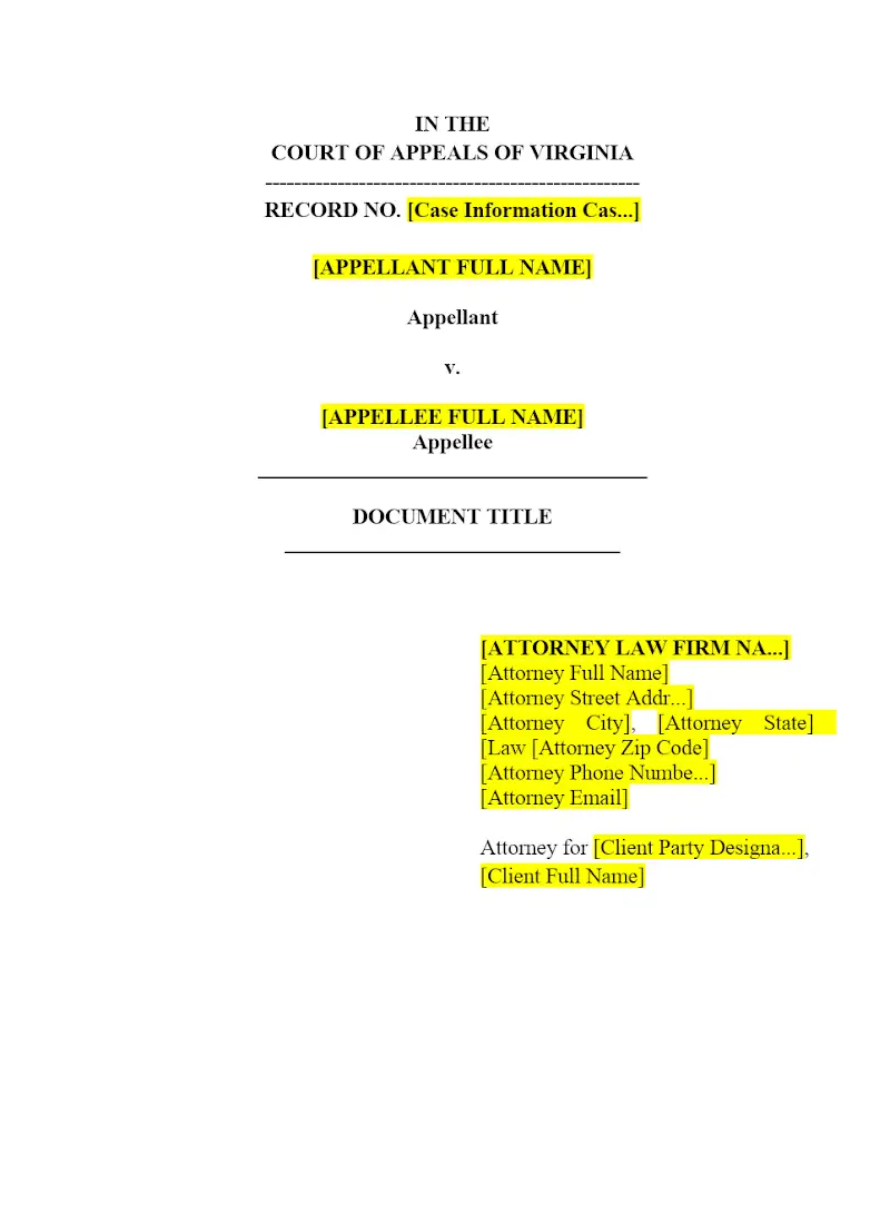 Court of Appeals