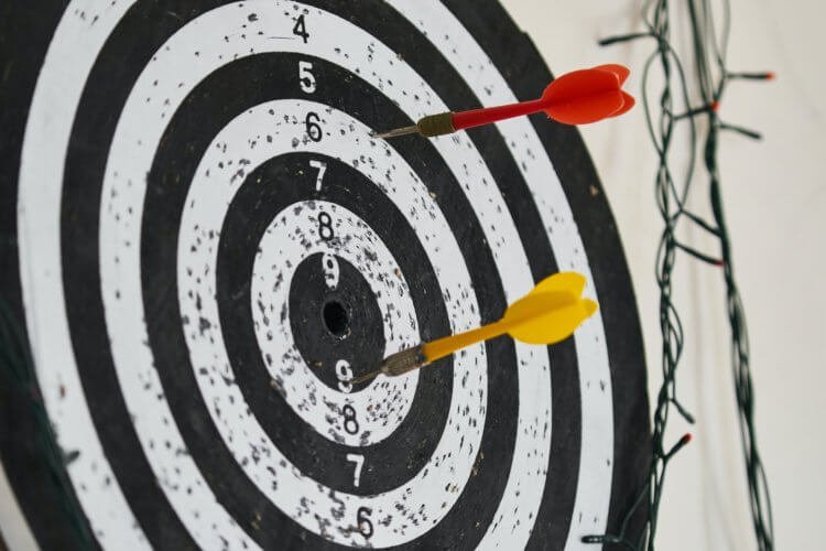 Hitting a target