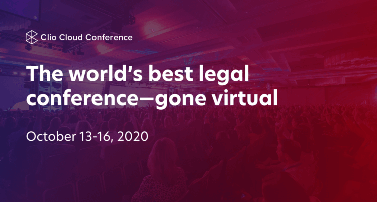 Clio Cloud Conference Gone Virtual