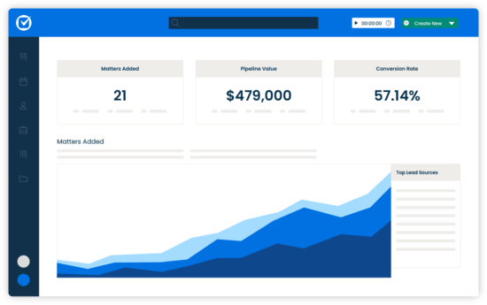 Clio Grow Simplified UI Client Intake Insights Reports