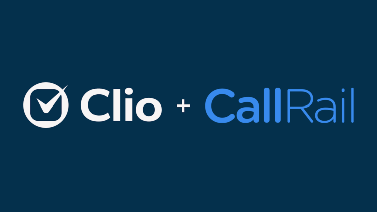 Picture of Clio and CallRail logos