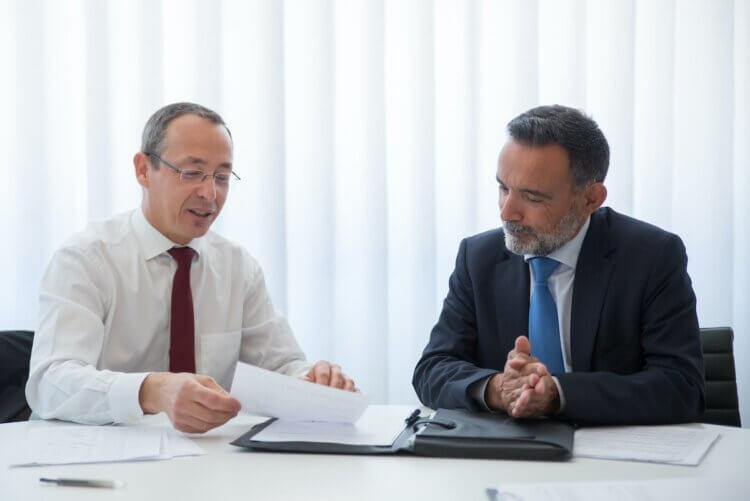 Lawyers filling out form 2553 to become an S Corp