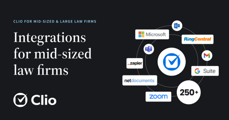 Integrations for mid-sized law firms