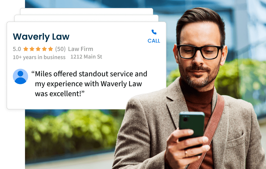 Reputation Management - Improve your law firms online reputation with fresh google reviews
