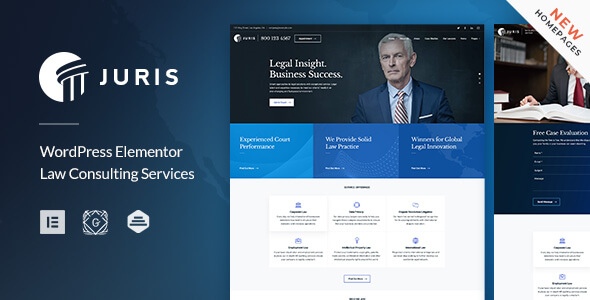 Juris website templates Forest theme