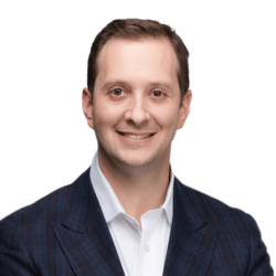 Headshot of A.J. Axelrod, VP, Payments & Financial Services.