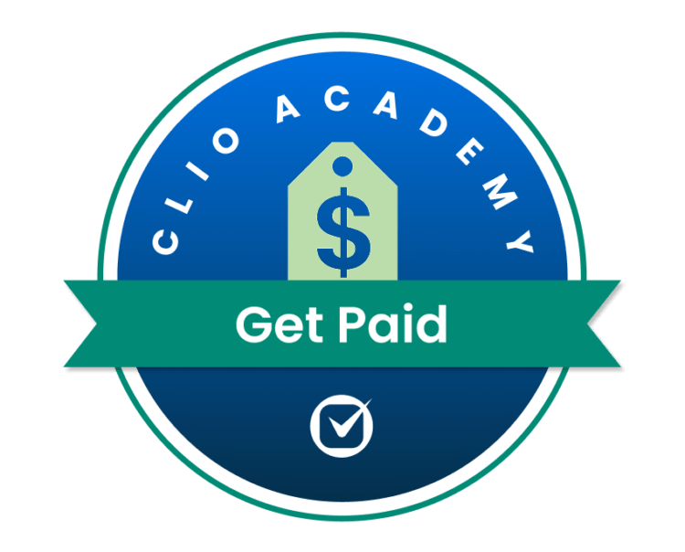 Clio Academy - Get Paid