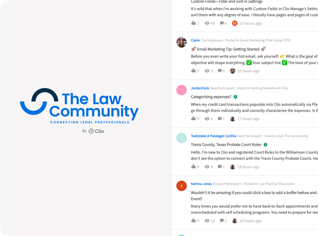 The Law Community
