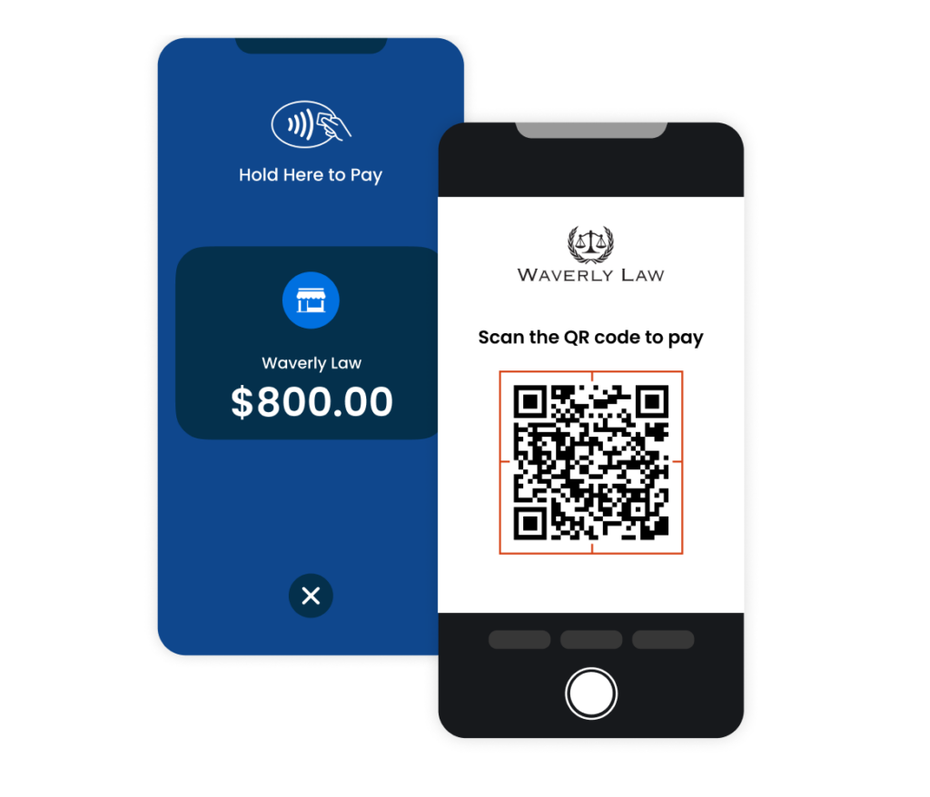 Get paid in-person