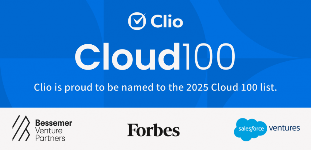 Clio law practice management reviews - Clio named into Forbes 2025 Cloud 100 list