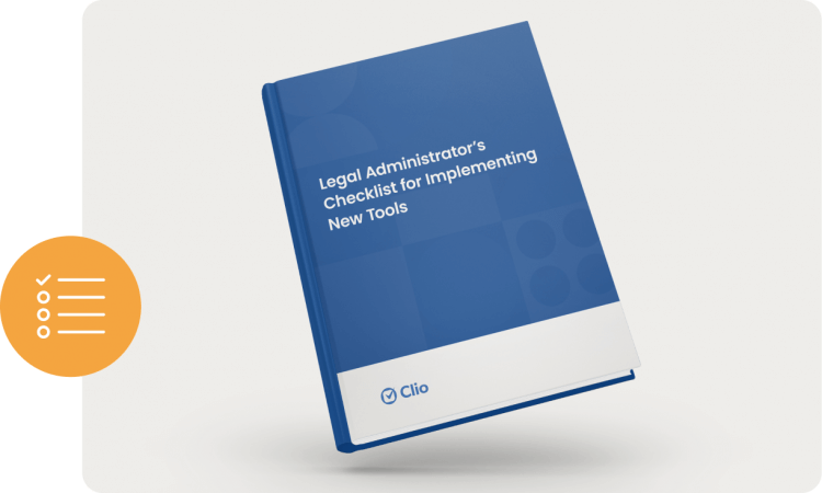 NA Support Staff Tech Legal Administrator's Checklist for Implementing New Tools