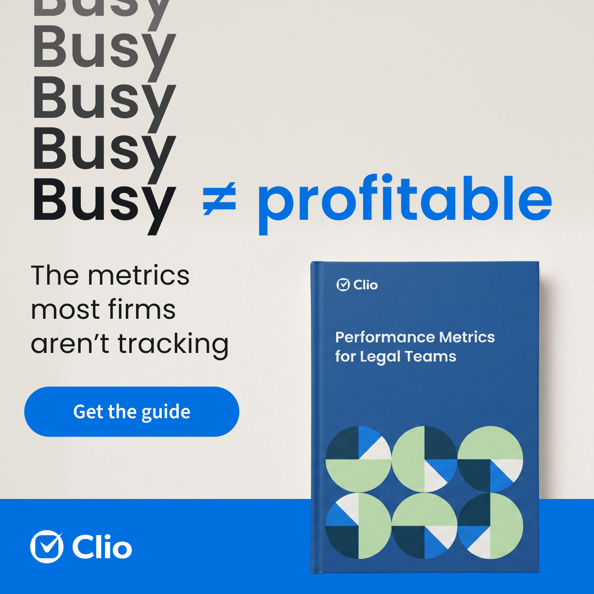 Performance Metrics for Legal Teams
