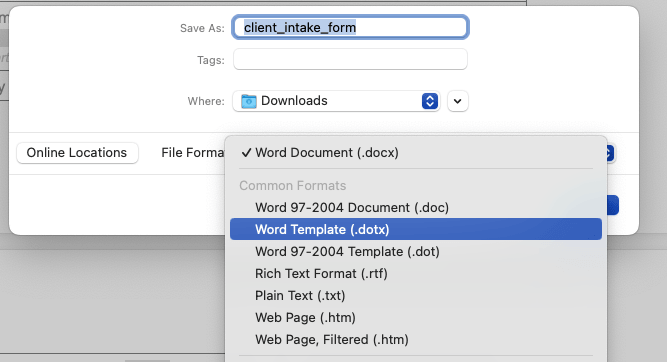 How To Create a Fillable Form in Word for Legal Documents