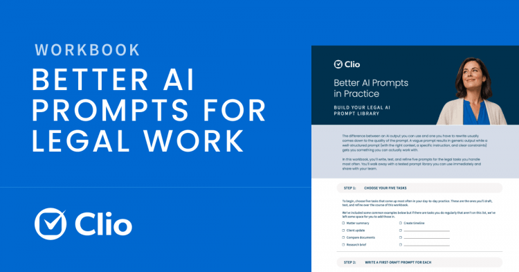 Better AI prompts - Workbook Legal AI Accelerator Resources