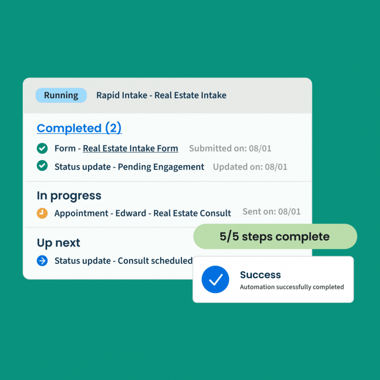 Automate your client journey - Running automated tasks in Clio