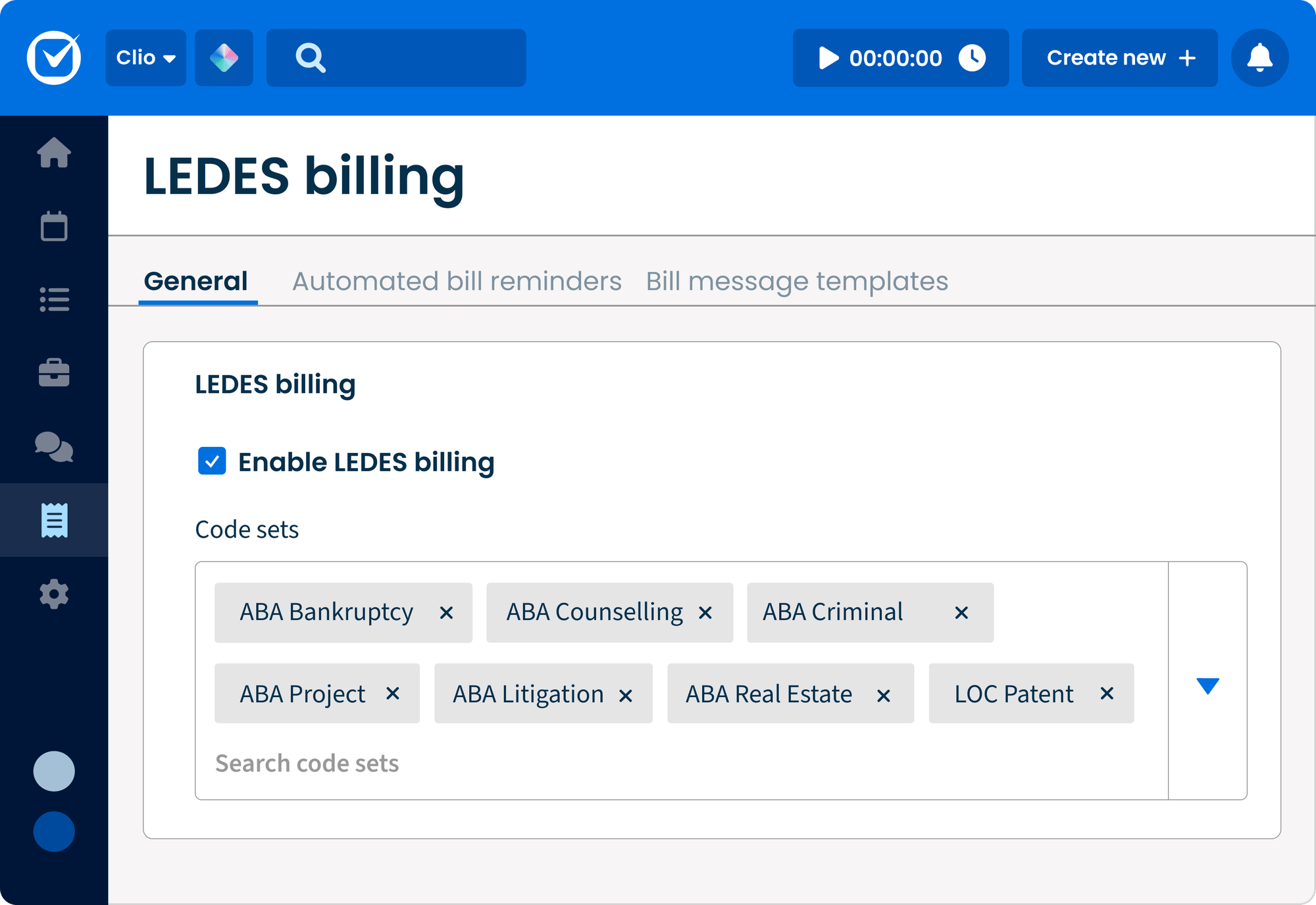 LEDES Billing